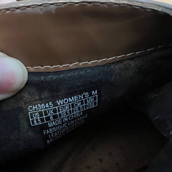 Rockport Brown Leather Business Casual Comfort Ankle Boots Size 8.5 - Picture 6 of 6